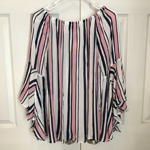 Fever Striped Blouse - Picture 3 of 6